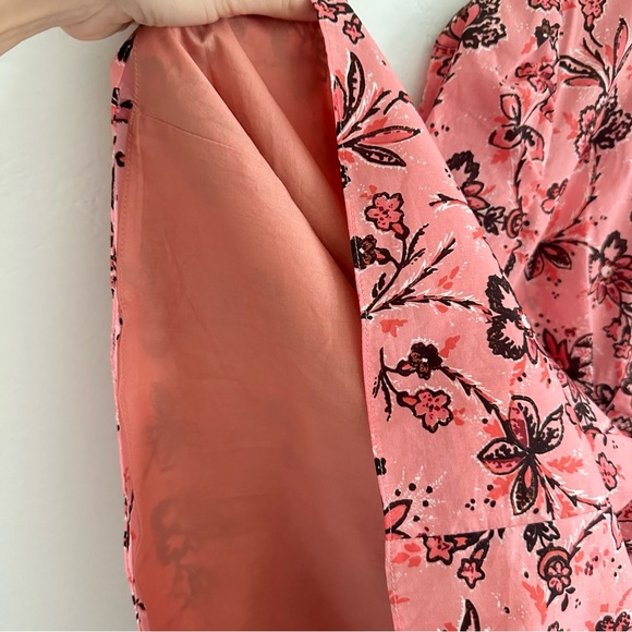 Derek Lam 10 Amelia Floral Gathered Mini Dress Size 2 - Picture 4 of 10